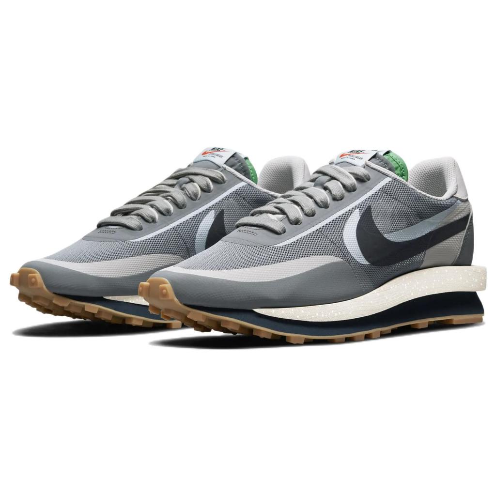 Кроссовки sacai x Clot x Nike LDWaffle Kiss Of Death 2 Унисекс Серый Нейтрально-серый Обсидиан DH3114-001
