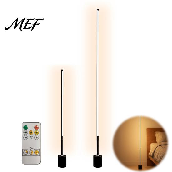 Stable Base Floor Lamp for Pets USB Bedroom, 50/100cm Modern Standing Light with Remote, Contemporary Metal Bedside 360 Degree Dimmable