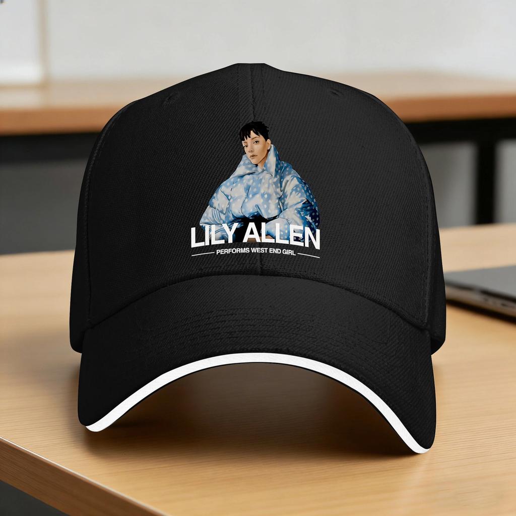 Летняя Лили Аллен - Тур 'West End Girl' Кепка Бейсболка Aym Дышащая Кепка Snapback для Походов Рыбалки Унисекс-Подростки