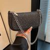 Сумка подмышку Женская Новая Мода Цепочка Сумка через плечо с пайетками