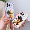 Cute Cartoon Pattern Cream Texture Casing Wavy Edge Soft Silicone Cover Phone Case for Xiaomi Redmi