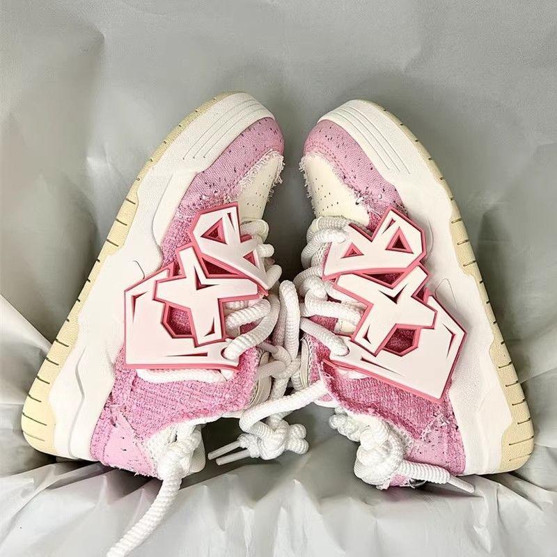 Новые уличные супер-популярные кроссовки в иностранном стиле, Guochao, нишевые, для скейтборда, "хлебные" туфли, увеличение