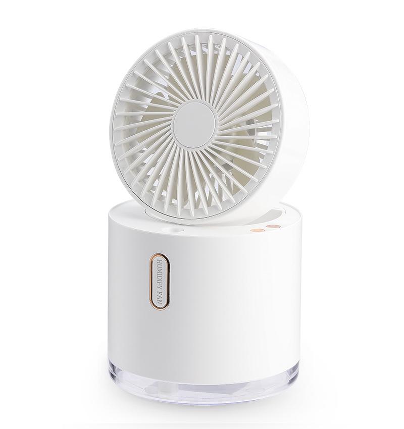 Portable Multi-Function Folding Humidifier Fan with Cold Spray and Oscillation