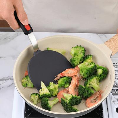Лопатка для приготовления пищи Эргономика Товары для дома Нескользящая Лопатка для приготовления теппаньяки Легко чистить Жарка Встроенная пружинная сталь