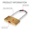 Small Copper Padlock Hardware Luggage Case Padlock Mini Copper Lock  Locker Case Supply