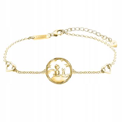 Remove Gold Bracelet The Little Prince With Fox Stars Space Fox Silver 925