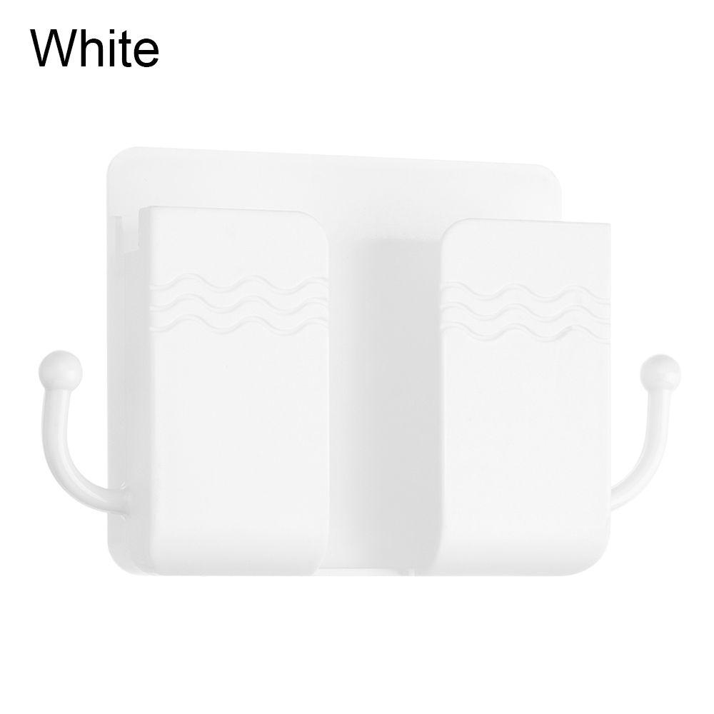 Настенный органайзер для телефона, ящик для хранения телеконтроллеров, крючки для кабелей, держатель для телефона, подставка для телефона