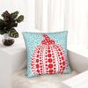 Yayoi K-Kusama Pillowcase Printed Polyester Cushion Cover Decorative Pillow Case Cover Home Zipper 40*40Cm