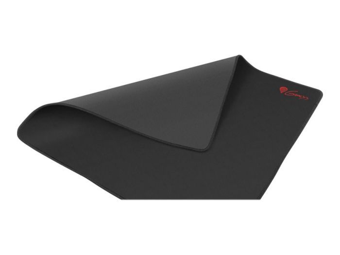 Tapis Gaming - Genesis - Carbon 500 XL - Noir - Résistant à l'eau - Antidérapant - Monochromatique