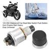 Gorgeri 2Pin 20A Universal Car Boat Bike Switch Push Button Horn Engine Start Heavy Duty Waterproof