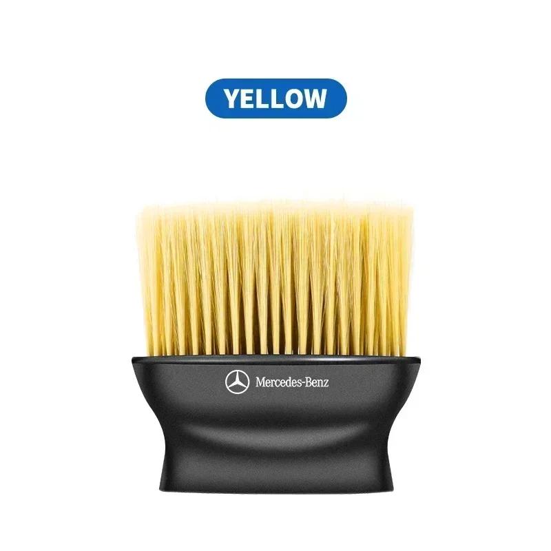 XCEAA1 2025 For Mercedes-Benz 1PCS Car Detailing Dust Sweeping Tools Auto Interior Duster Brushes For Mercedes Benz B/C/E/S Class A Cla