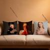 Singer A-Ariana G-Grandes Pillowcase Pillowslip Cushion Plush Boys Girl Cartoon Anime Kawaii Decoration Kids Birthday Cute Gifts
