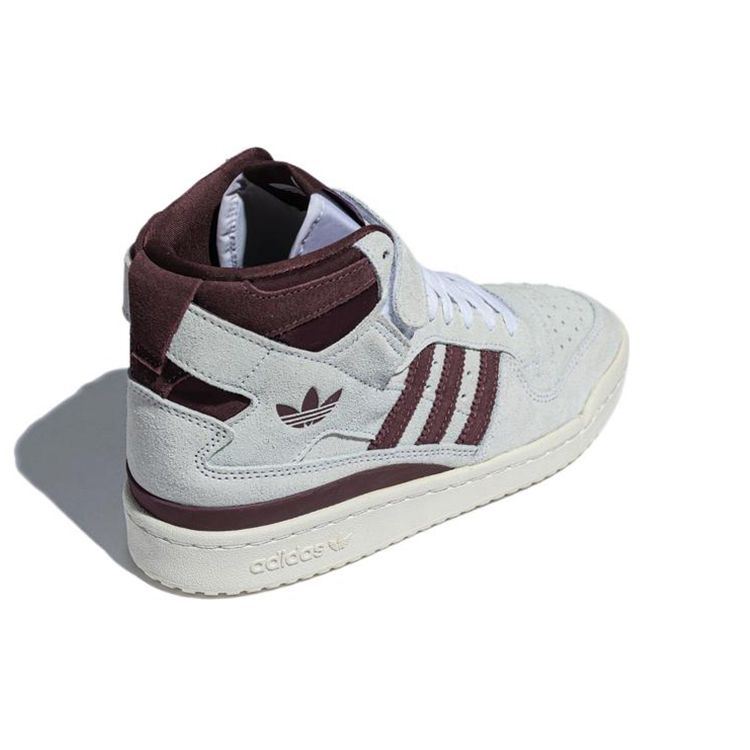 Adidas Originals Forum 84 High Suede Высокие кеды для скейтбординга Женские кроссовки Белый Красный GY0825