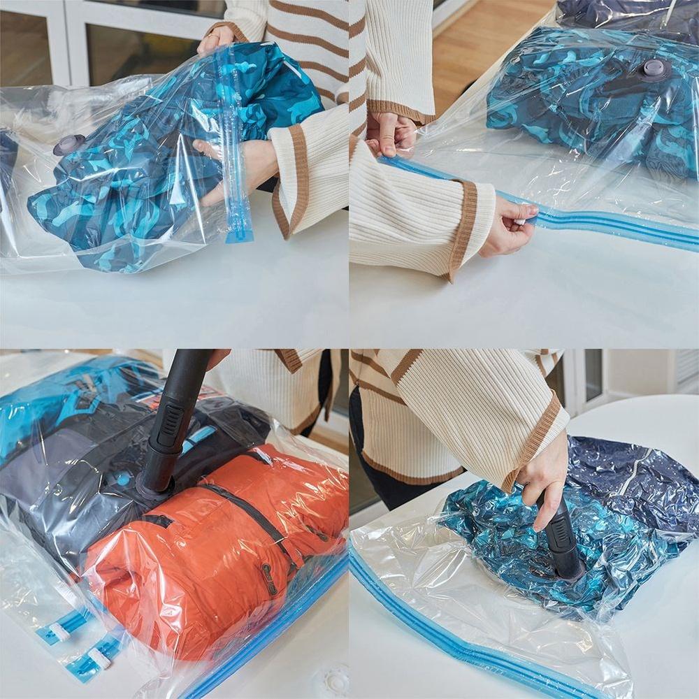 Vacuum Bag for Clothes Bedding Blankets Protective Bag 80x60 cm