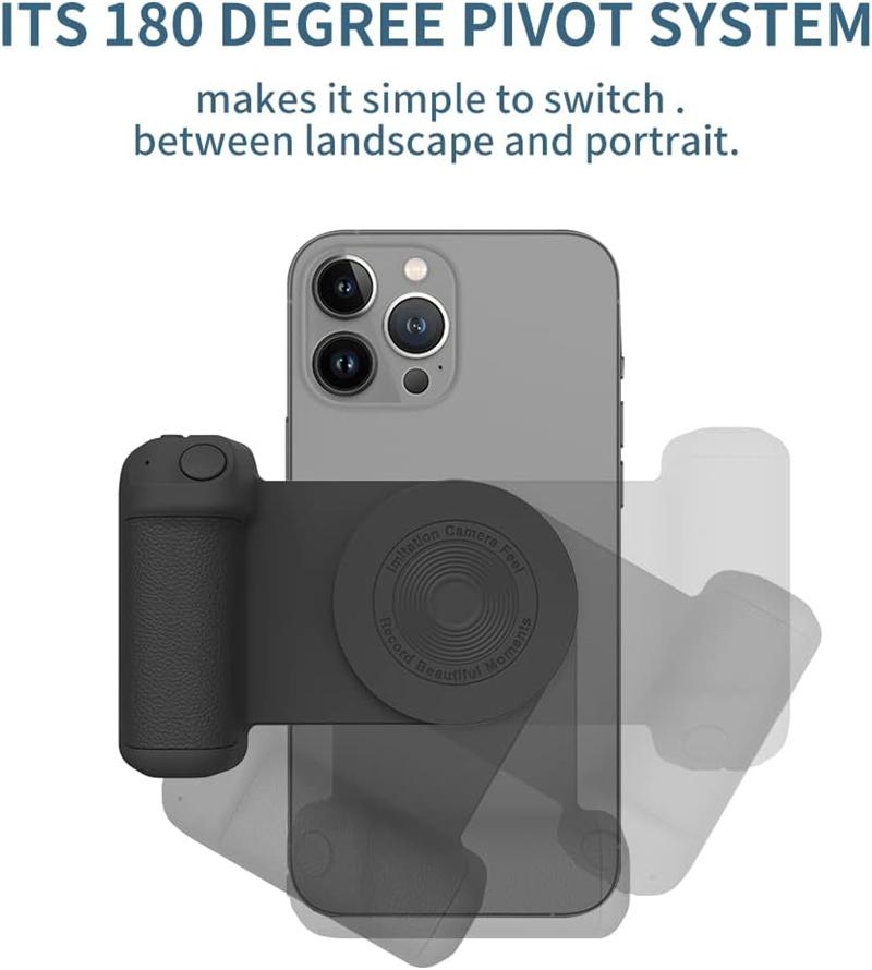 Магнитная ручка для камеры Bluetooth-стабилизаторы Подставка для сотовых телефонов Фотодержатель Anti-Shake Selfie для беспроводной зарядки Magsafe