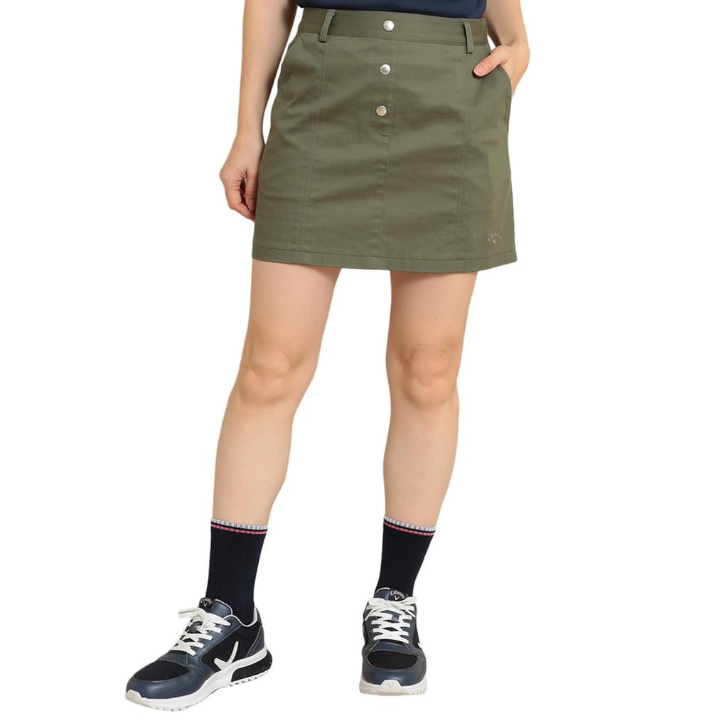 Callaway Twill Stretch Skirt Golf C24128207 LL Women's / / 1180_Khaki