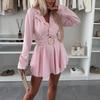 2025 Summer Women's Long-Sleeved Slimming Professional Dress