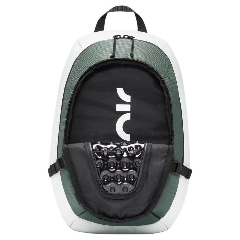 Nike Полиэстер С Нейлоном Рюкзак Унисекс Светло-Серебристый & Винтажный Зеленый & Белый Саммит Повседневный