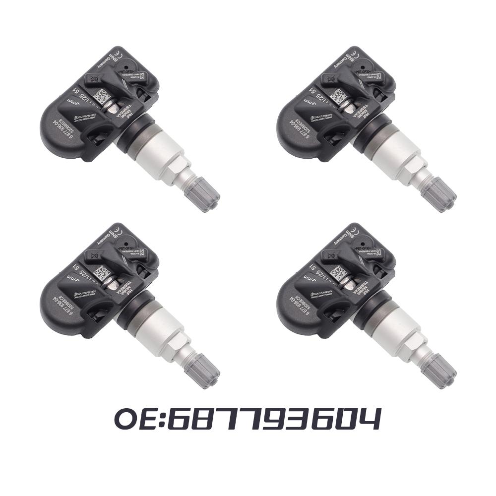 4PCS 6877936-04 For BMW 3 Series G20 -2028 BMW 4 Series G22 -2029 433MHz Tire Pressure Monitoring Sensor