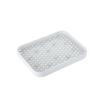 White Double Layer For Kitchen Sink Plates Rack Dish Drying Rack Kitchen Organizer Fruit Tray