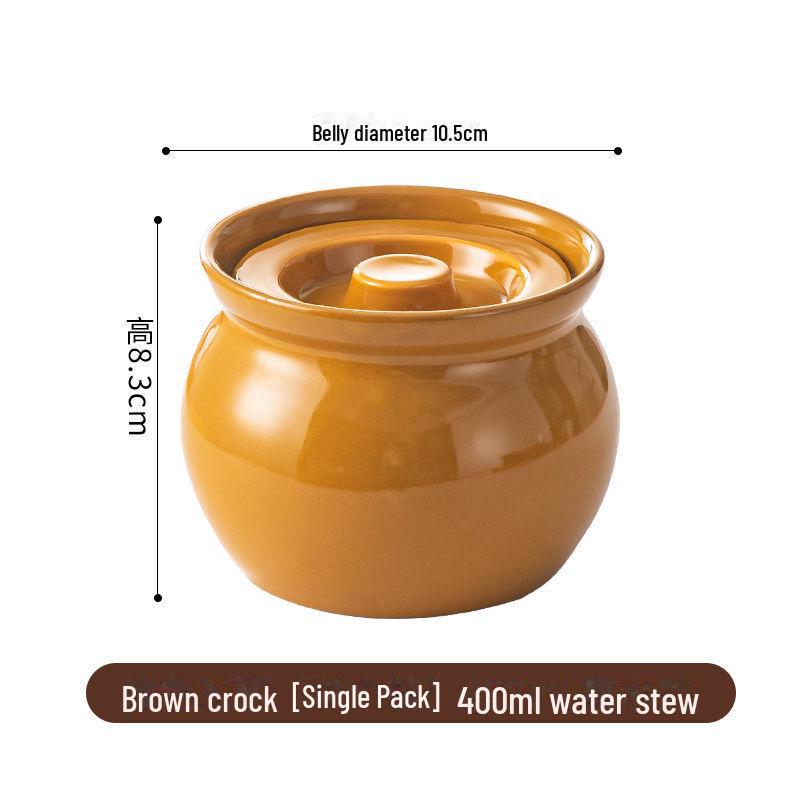 Керамический глиняный горшок из Наньчана: Водонепроницаемая кастрюля с крышкой для тушения и супа, риса, молочного чая и жареных блюд