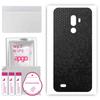 apgo Protective Skin Sticker for the Back Compatible with Oukitel Y1000 Pro, Wrap Film, Foil, Vinyl - Pattern Black Honeycomb