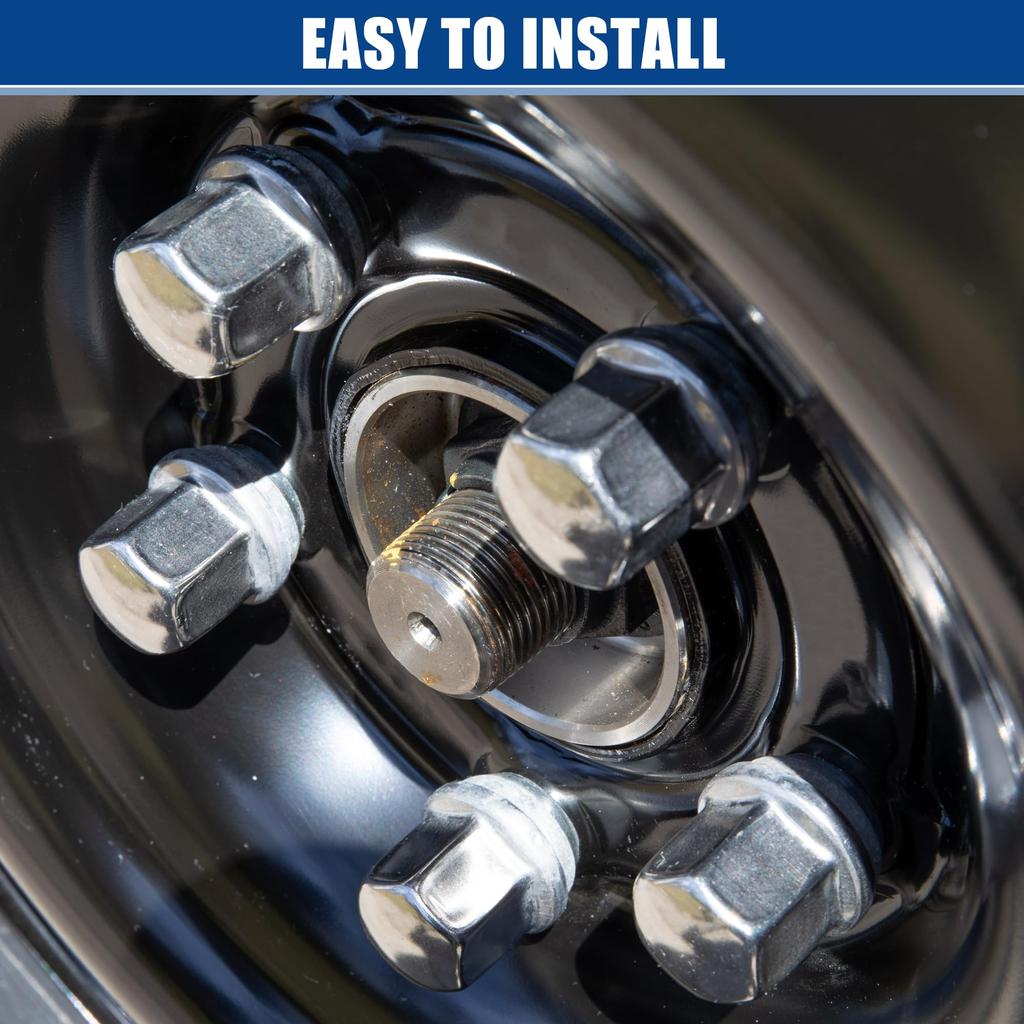 ACROPIX M12x1.5 Wheel Lug Bolt Nut Hub Assembly Wheel Stud for Toyota 4Runner 1986-2015 No.9094202049-10 Pack