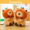 Soft Persimmon Capybara Stuffed Animal Toy Bedroom Decor Gifts Collectible