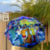 Halloween fantasy comedy adventure cartoon movie Scooby-Doo umbrella is suitable for all seasons, including home travel and outdoor activities Y3