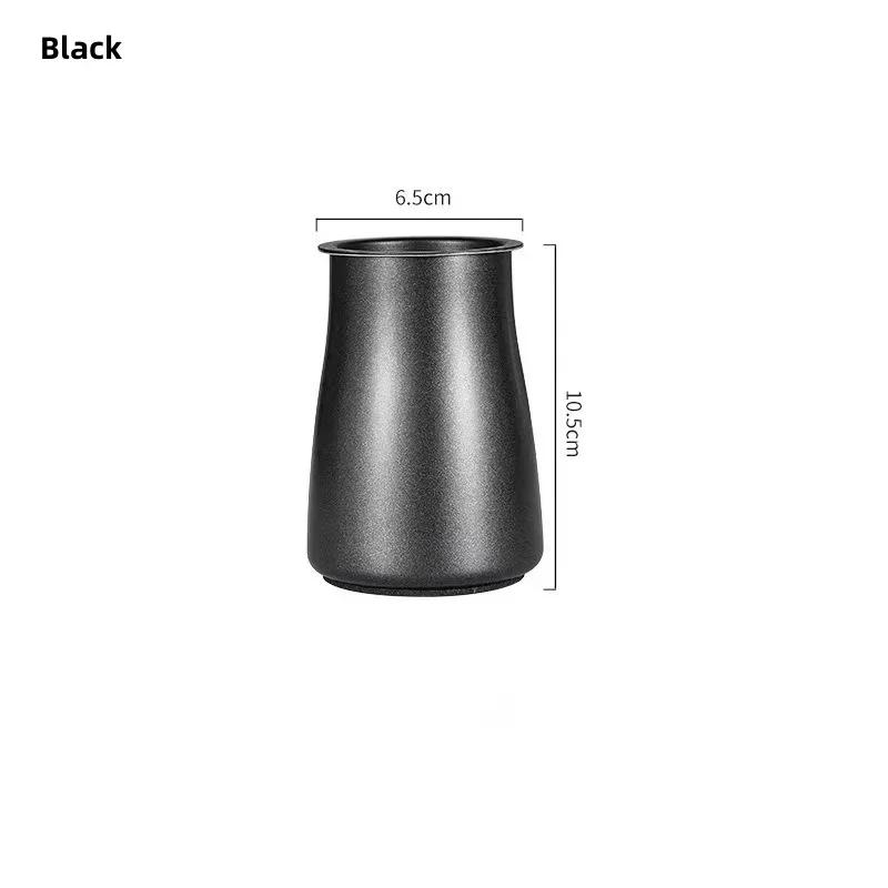 3 In 1 Coffee Powder Filter Powder Cup Stainless Steel Coffee Powder Sifter with Lid Bean Grinder Powder Cup Coffee Brewing Tool