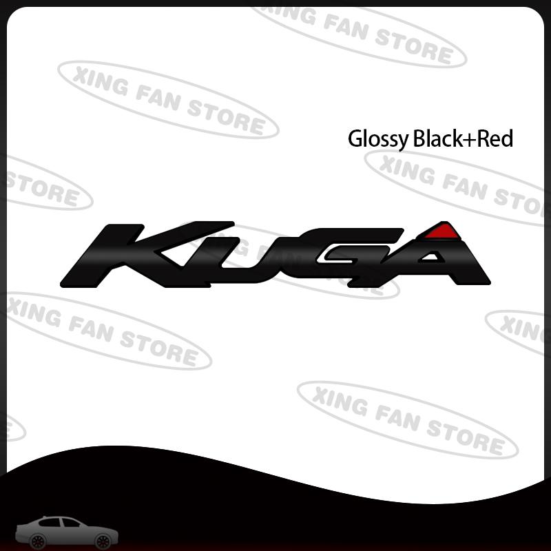 WGL2 Auto Styling For Ford Kuga Lettering Emblem ST Line Vignale EcoBoost MK2 MK3 Car Rear Trunk Badge Decal Body Sticker Accessories