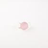 Pink Cat's Eye Gemstone 925 Sterling Silver Jewelry Handmade Ring Gift For Her RR-1-41