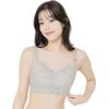 Меньший Разработан исключительно для более полных Обеспечивает стабильность даже при ношении традиционного японского, делая вас [веимя] Бюстгальтер, бежевый! женщины!