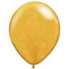 Balloons - Pearlescent - 30 Cm - Gold - 100% Latex - Inflatable with Air or Helium - Professional Quality