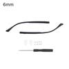 Single Tooth Repair Tool Anti-Slip Glasses Arm Replacement Leg Eyewear Accessories Spectacle Frame