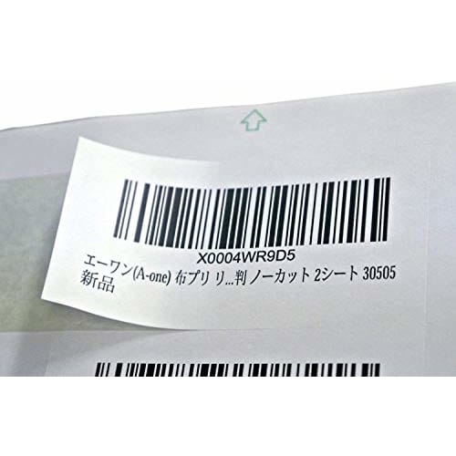[Совместимо с FBA] Наклейка A-One Label для продавца FBA Product Label Paper Cleanly Peeled 24 Sides 100 Sheets 80321