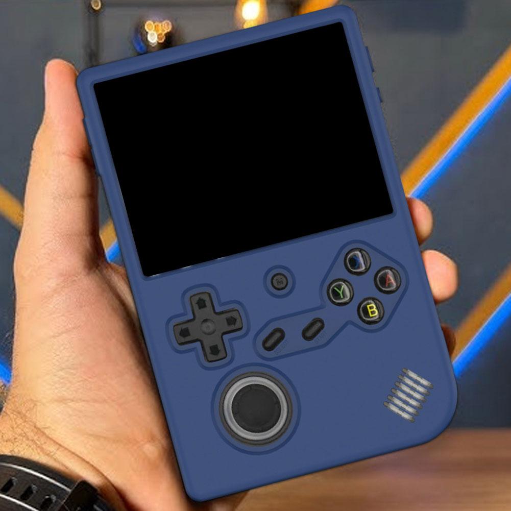 Силиконовый защитный чехол для портативной игровой консоли ANBERNIC Shell RG40XXV мягкий противоударный V8L0