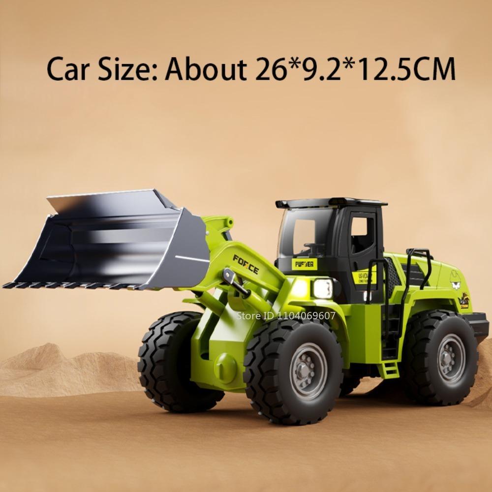 1:32 Toy Model Construction Loader Fire Engine Truck Metal Diecast Spray Engineering Vehicle Sound Light Boy Educational Toys