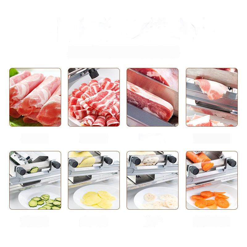 Замороженный резак для мяса, ломтерезка для баранины, коммерческий ручной резак для рисовых пирогов Ejiao Kitchen для приготовления пищи в горшке для барбекю