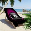 Glowing 8-Ball 2D Flat Print Beach Towel, Large Soft Quick Dry Towel for Beach Camping Swimming.MSTJ0918015