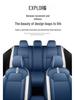 Sylphy 5-Seater Leather Seat Cover: All-Season Full Surround Cushion