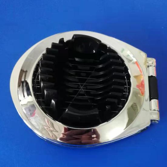 Яйцерезка 2 режима Высокая твердость Нержавеющая равномерная толщина Эргономичная ручка 2 в 1 Яйцерезка Кухонный гаджет