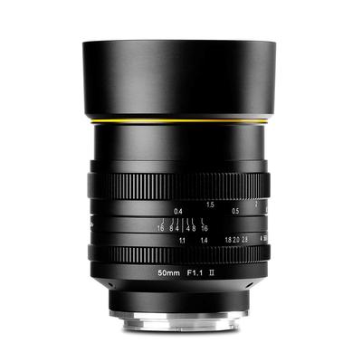 KAMLAN 50мм II Сменный Прайм-объектив для Micro Four Thirds с Японской Гарантией F1.1 (KAM0017)