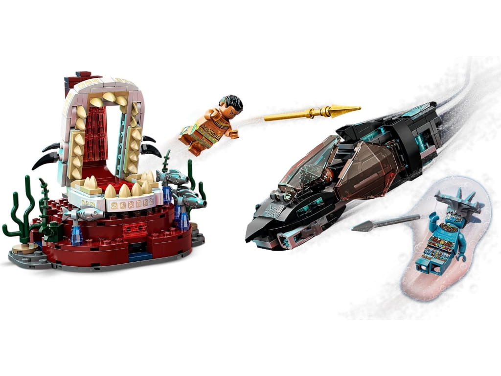 Lego Super Heroes. King Namor's Throne Room 76213