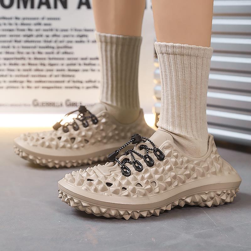 Модные летние мужские сандалии Новые домашние садовые туфли Удобные и легкие мужские тапочки Нескользящие с мягкой подошвой Шлепанцы