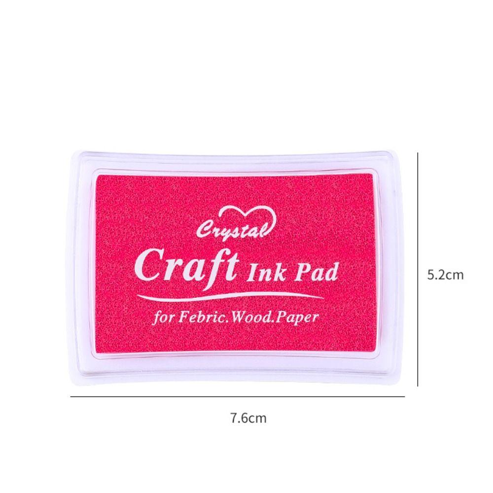 Quick-drying Finger Signature Inkpad Clear Stamping Thumbprint Ink Pad  Graffiti Drawing