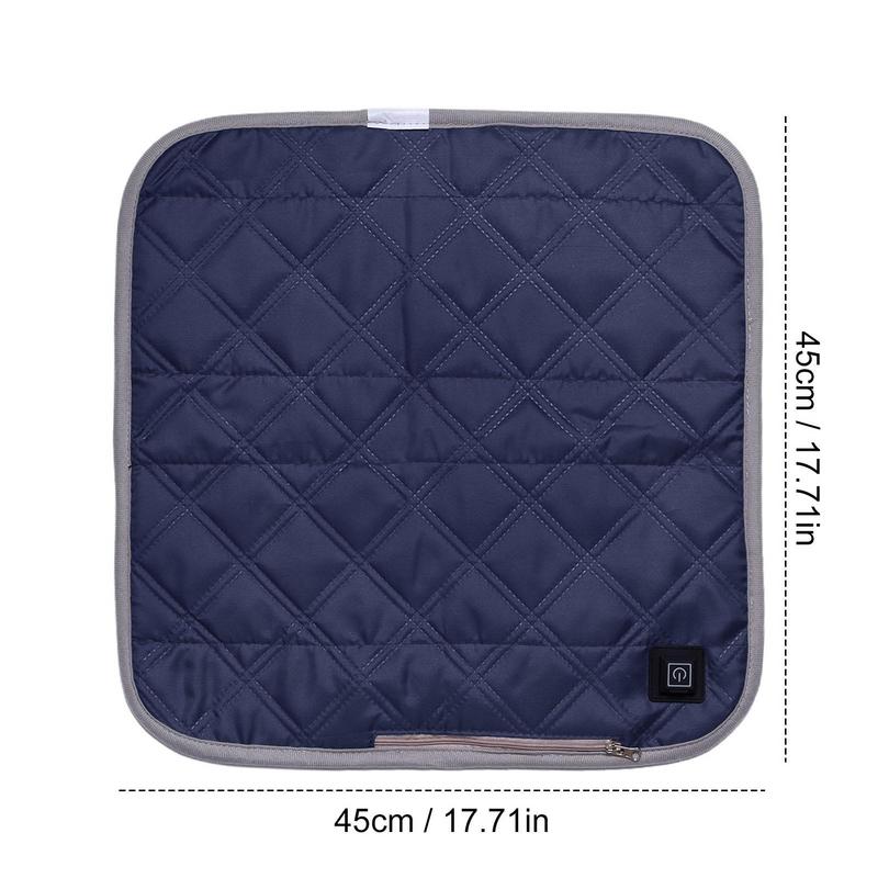 5V автомобильная подогреваемая подушка на сиденье USB подогрев сиденья с 3 режимами нагрева Зимний умный контроль температуры Подогреваемое одеяло Подушка на сиденье
