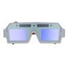 Solar Welding Glasses Auto Darkening UV Proof Adjustable Lampshade Safety Protective Welder Glasses