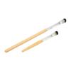 2Pcs Flux Brush Different Size Small Portable Soft Bristles Comfortable Handle Scratch Brush for