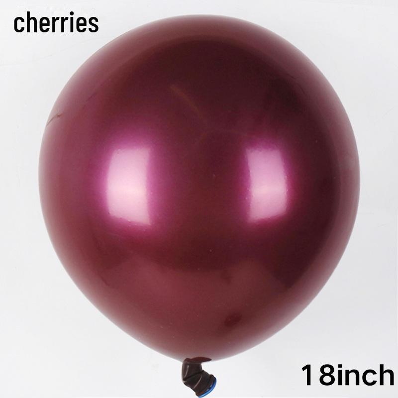 Набор двухслойных воздушных шаров «Вишня» для Дня святого Валентина, свадеб и праздников